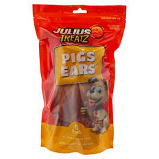 Dog Treat Pigs Ears 5 Pack